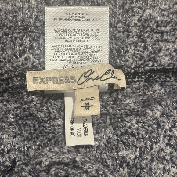 Express Fuzzy Fleece Drawstring Joggers - Picture 4 of 5